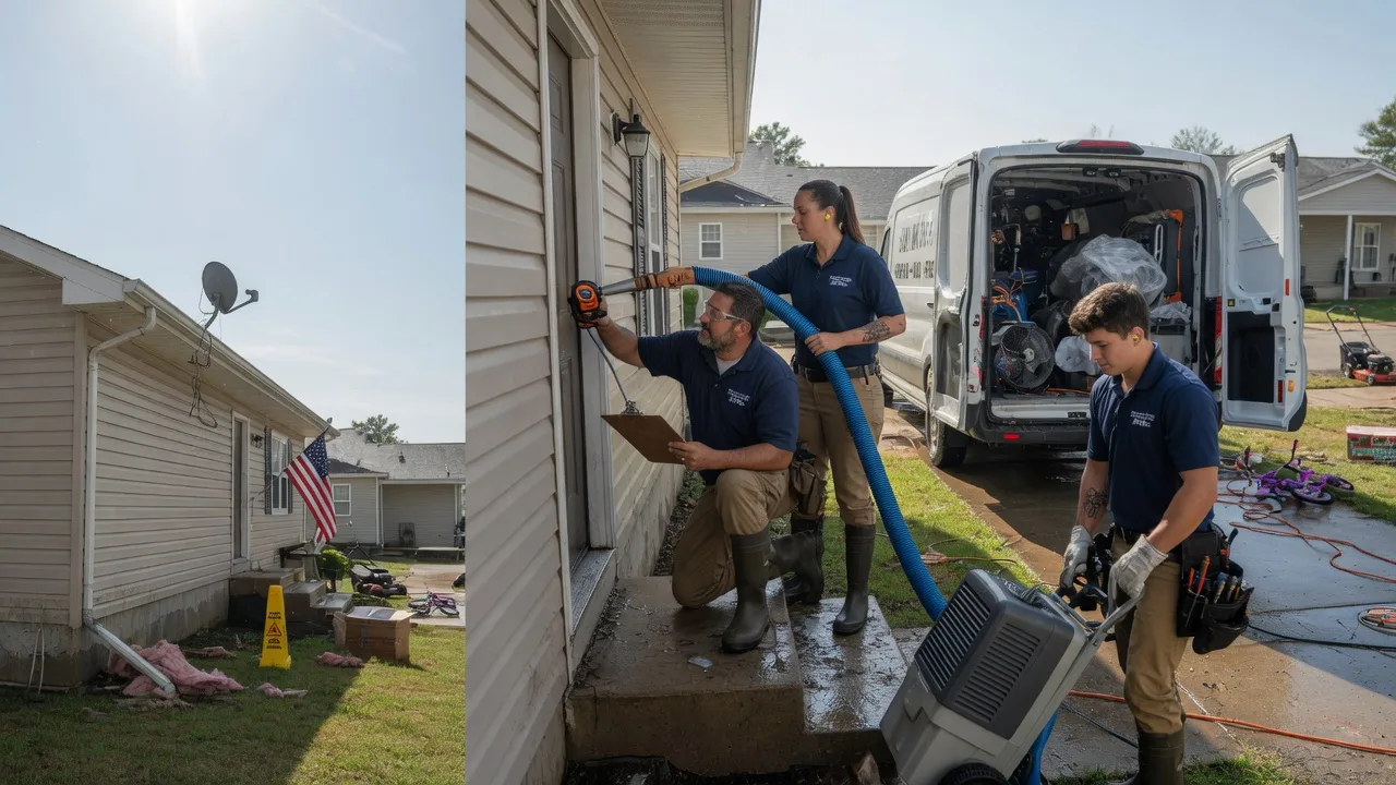 Ceiling Water Damage Restoration in State Line, IN near me